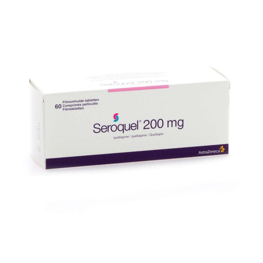 Seroquel 200 mg · 60 tabletten