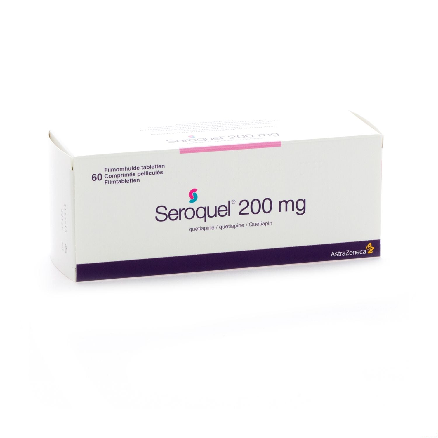 Seroquel 200 mg · 60 tabletten
