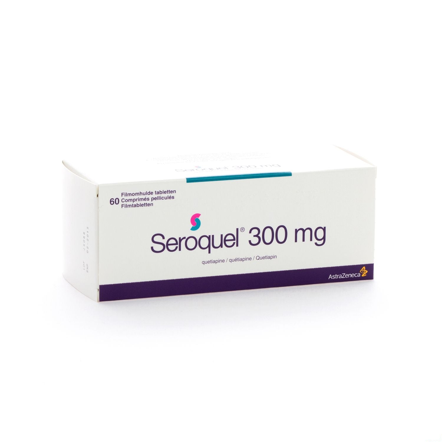 Seroquel 300 mg · 60 tabletten