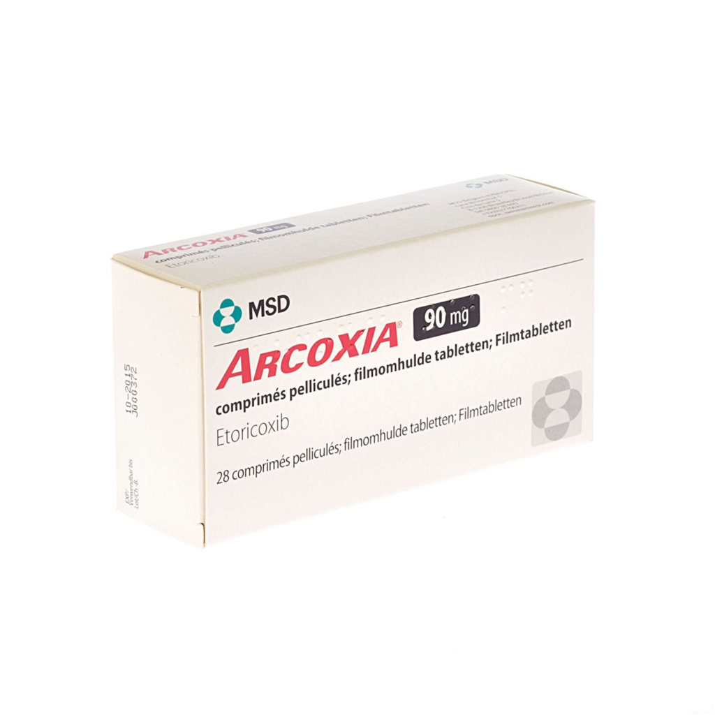 Arcoxia 90 mg · 28 tabletten