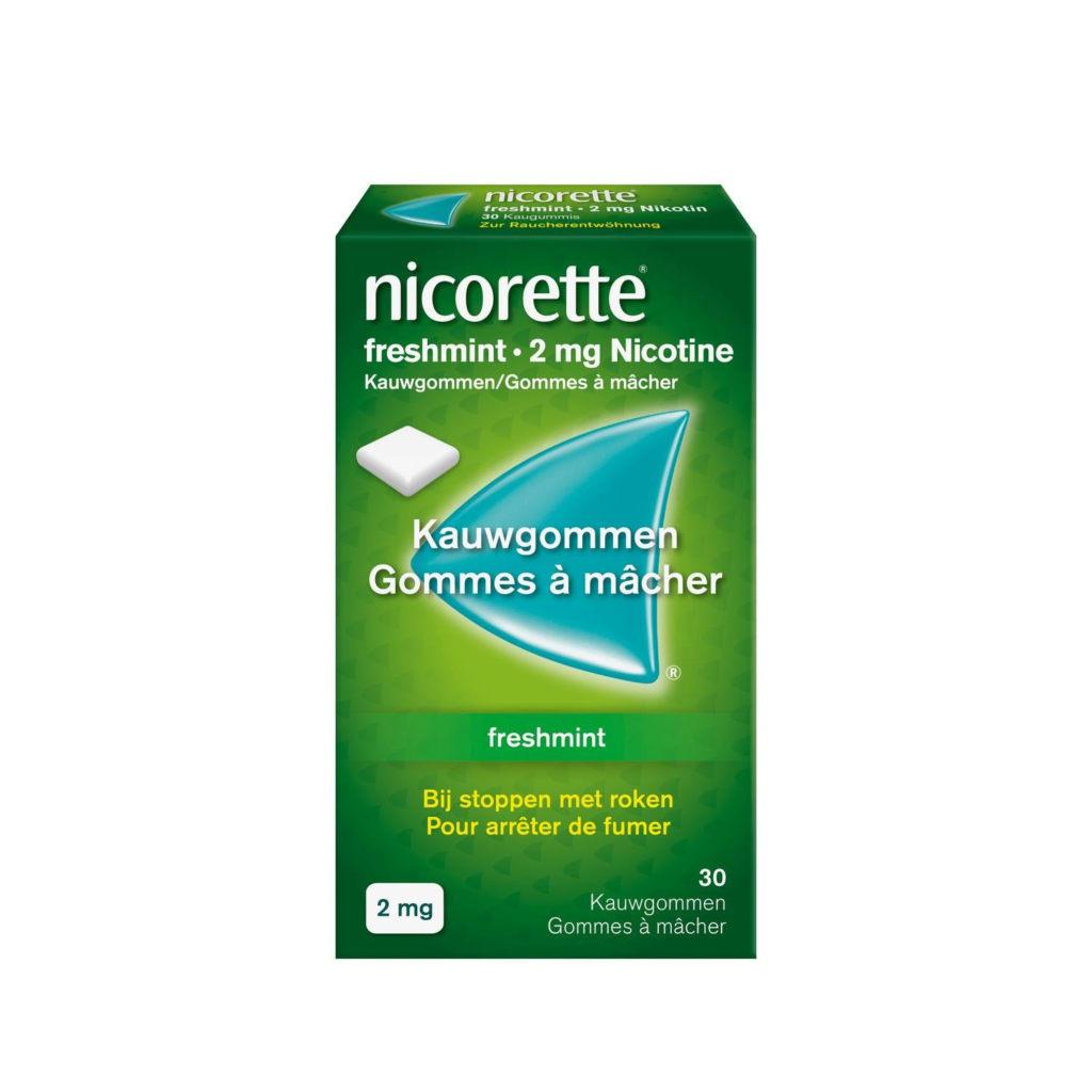 Nicorette Freshmint 2 mg · 30 kauwgoms