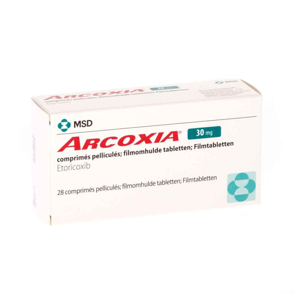 Arcoxia 30 mg · 28 tabletten