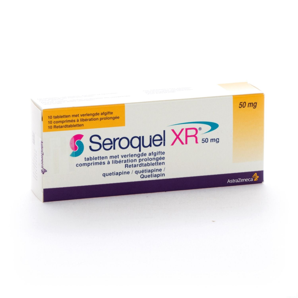 Seroquel XR 50 mg · 10 tabletten