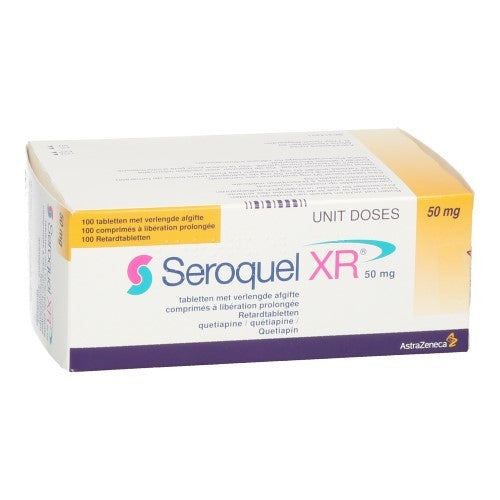 Seroquel XR 50 mg · 100 tabletten