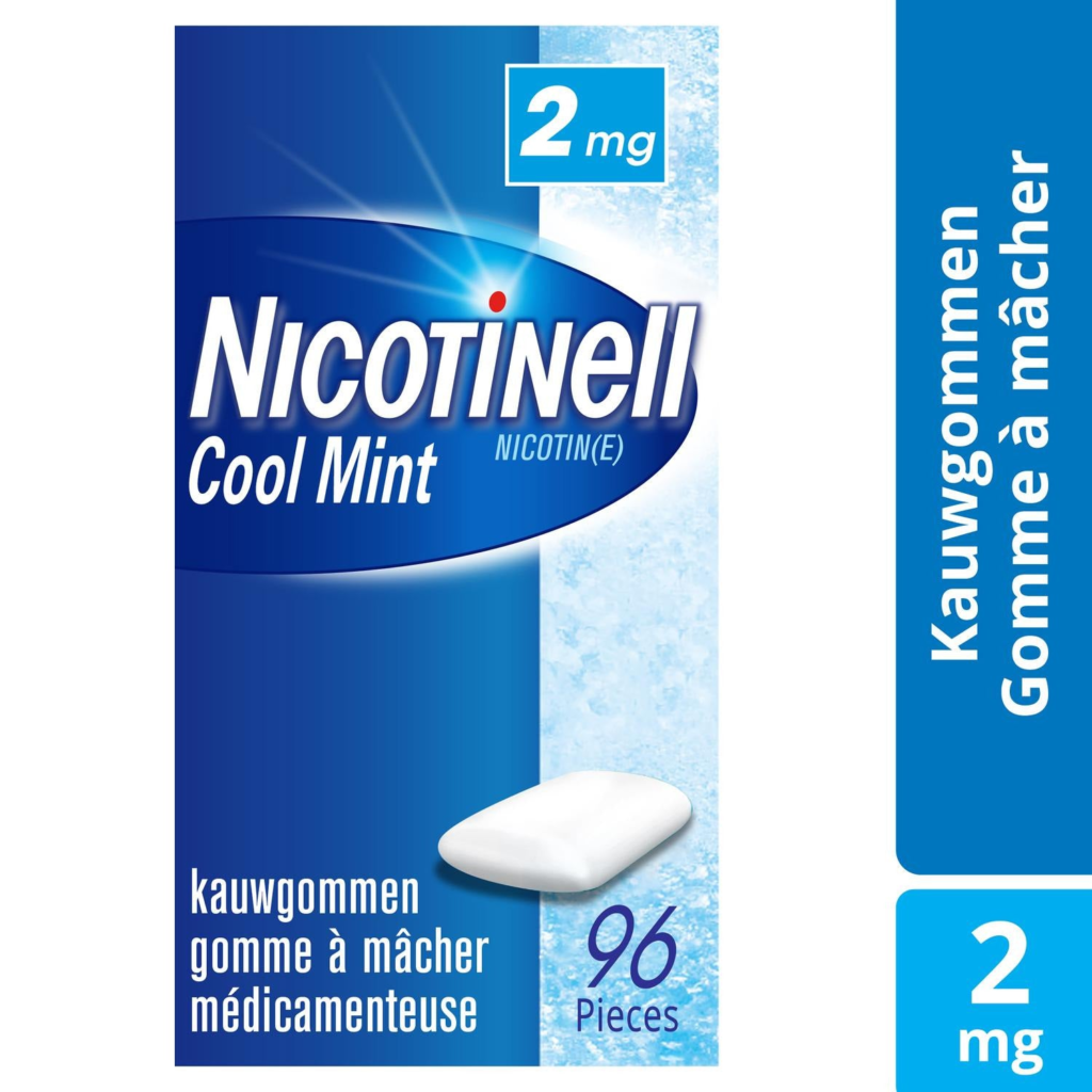 Nicotinell Cool Mint 2 mg · 96 kauwgoms
