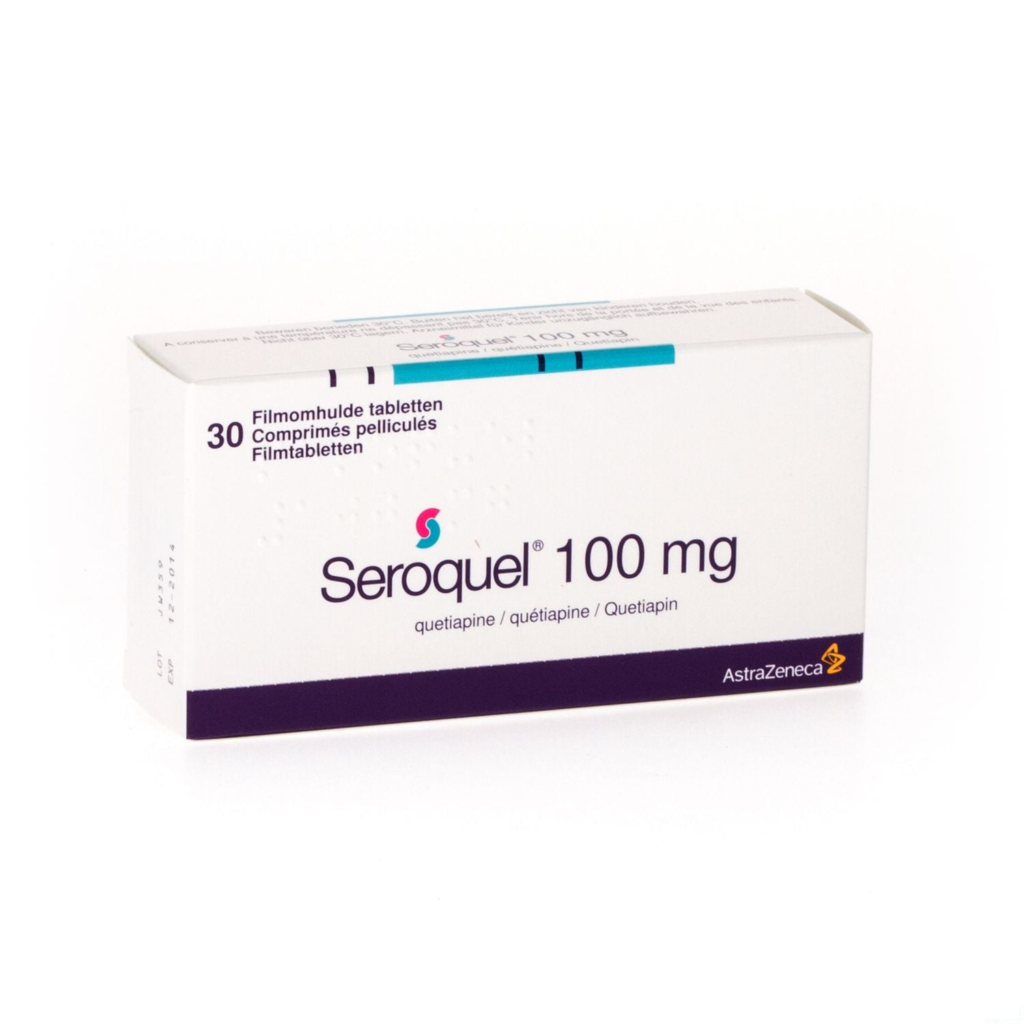 Seroquel 100 mg · 30 tabletten