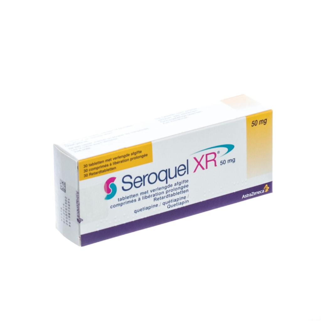 Seroquel XR 50 mg · 30 tabletten