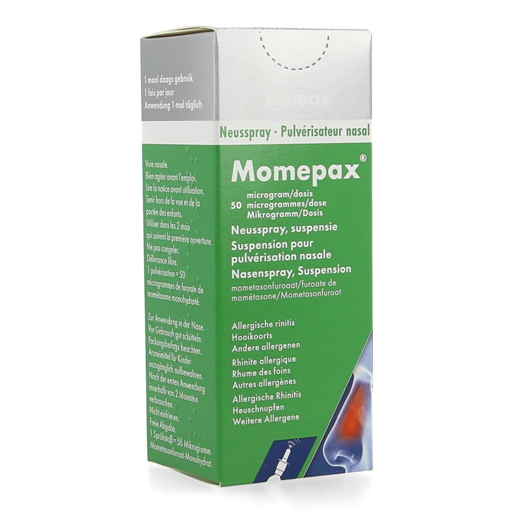 Momepax 50mcg · 140 dosissen neusspray