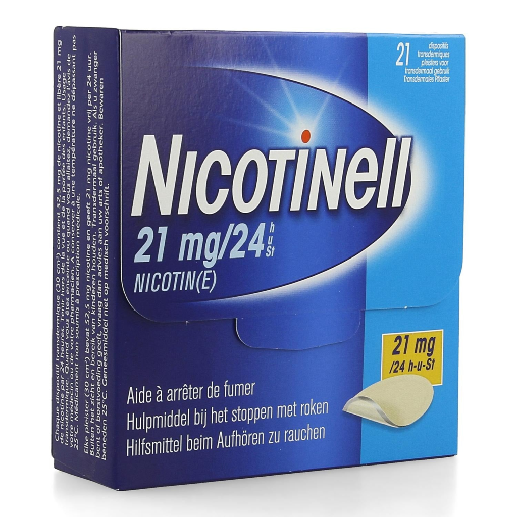 Nicotinell 21 mg/24u transdermale pleisters 21