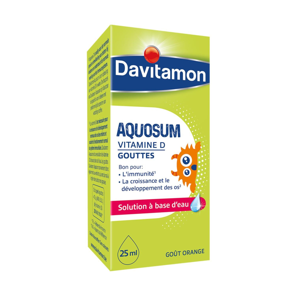 Davitamon Aquosum Vitamine D, 25 ml druppels