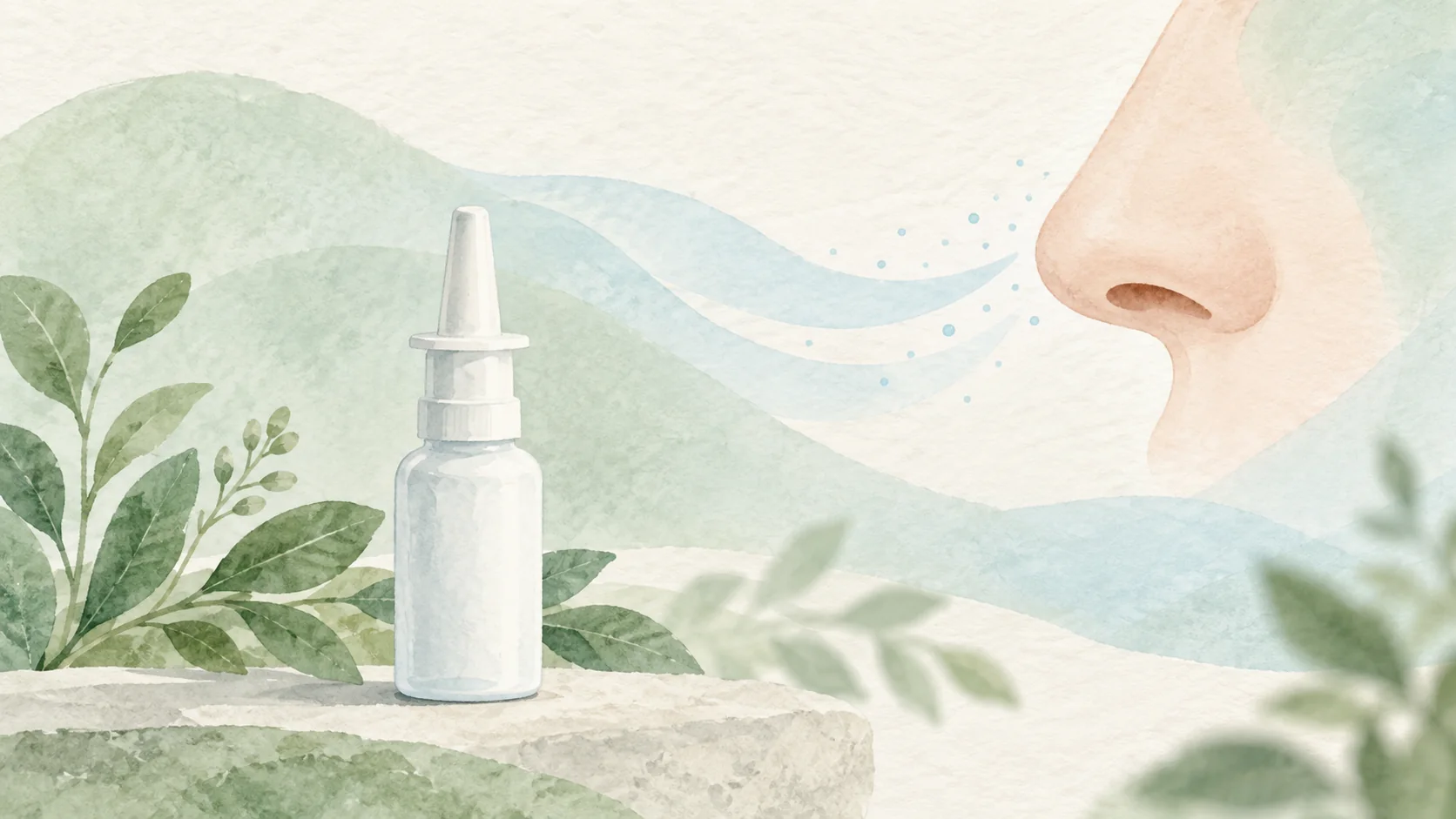Zoutspray voor de neus: wanneer en hoe gebruikt u die?